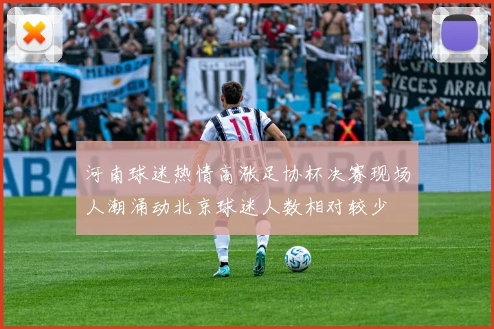 河南球迷热情高涨足协杯决赛现场人潮涌动北京球迷人数相对较少